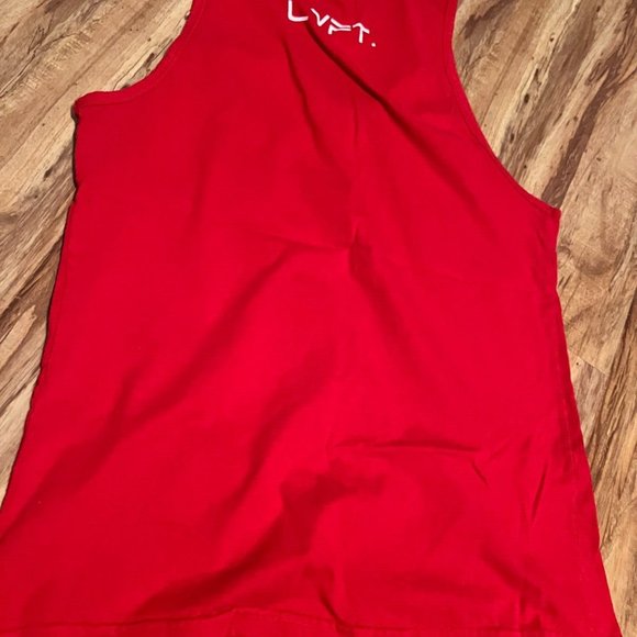 LVFT Men Muscle Tank Top Red International - Picture 3 of 5